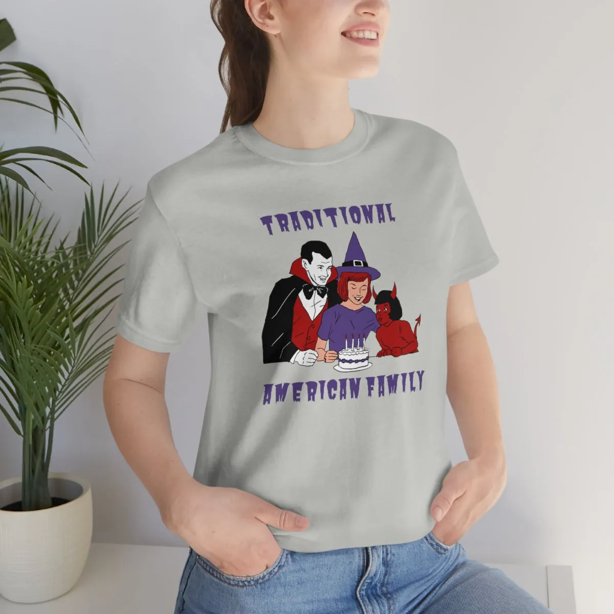 "Traditional American Family'" Spooky Tee - Unisex Shirt