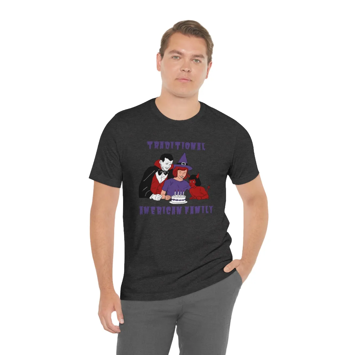 "Traditional American Family'" Spooky Tee - Unisex Shirt