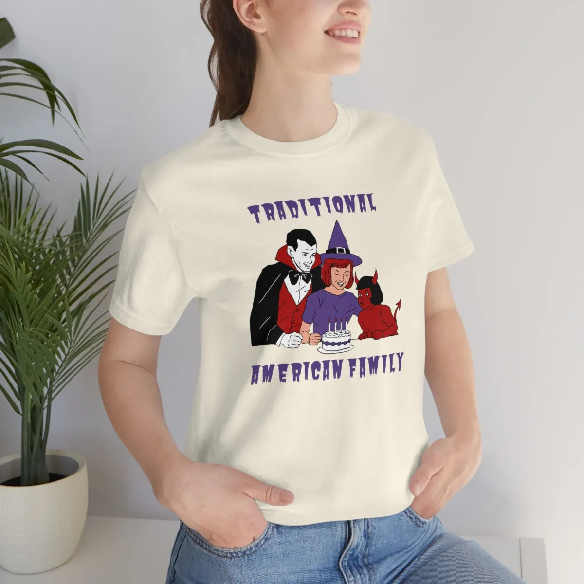 "Traditional American Family'" Spooky Tee - Unisex Shirt