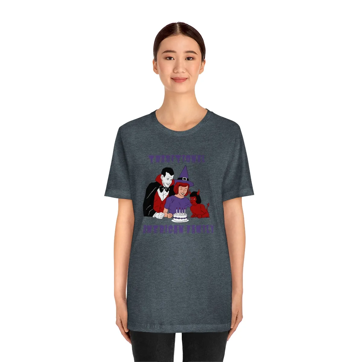 "Traditional American Family'" Spooky Tee - Unisex Shirt