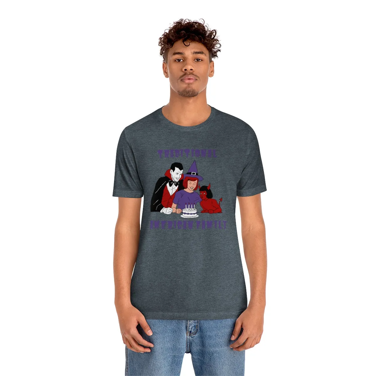 "Traditional American Family'" Spooky Tee - Unisex Shirt