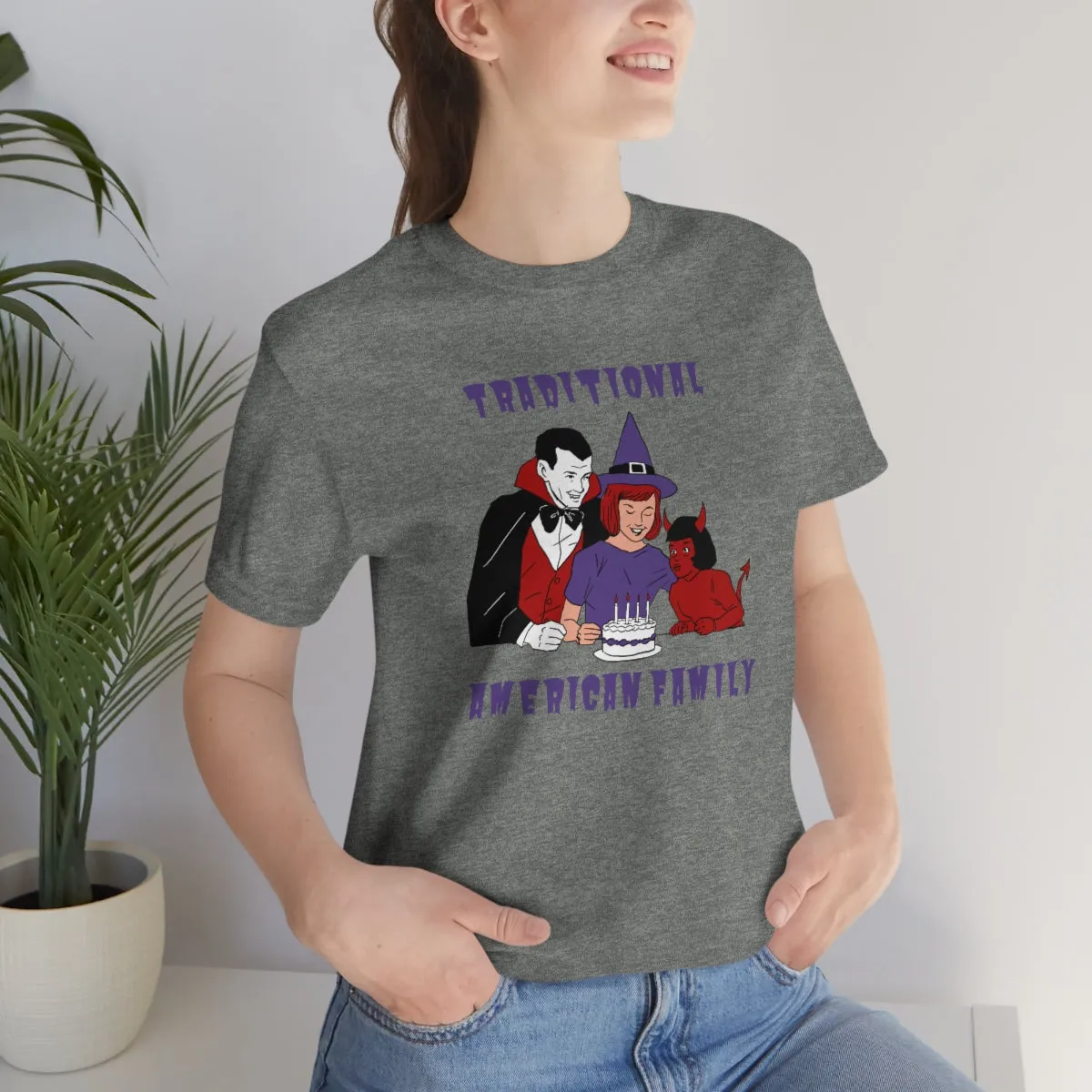 "Traditional American Family'" Spooky Tee - Unisex Shirt