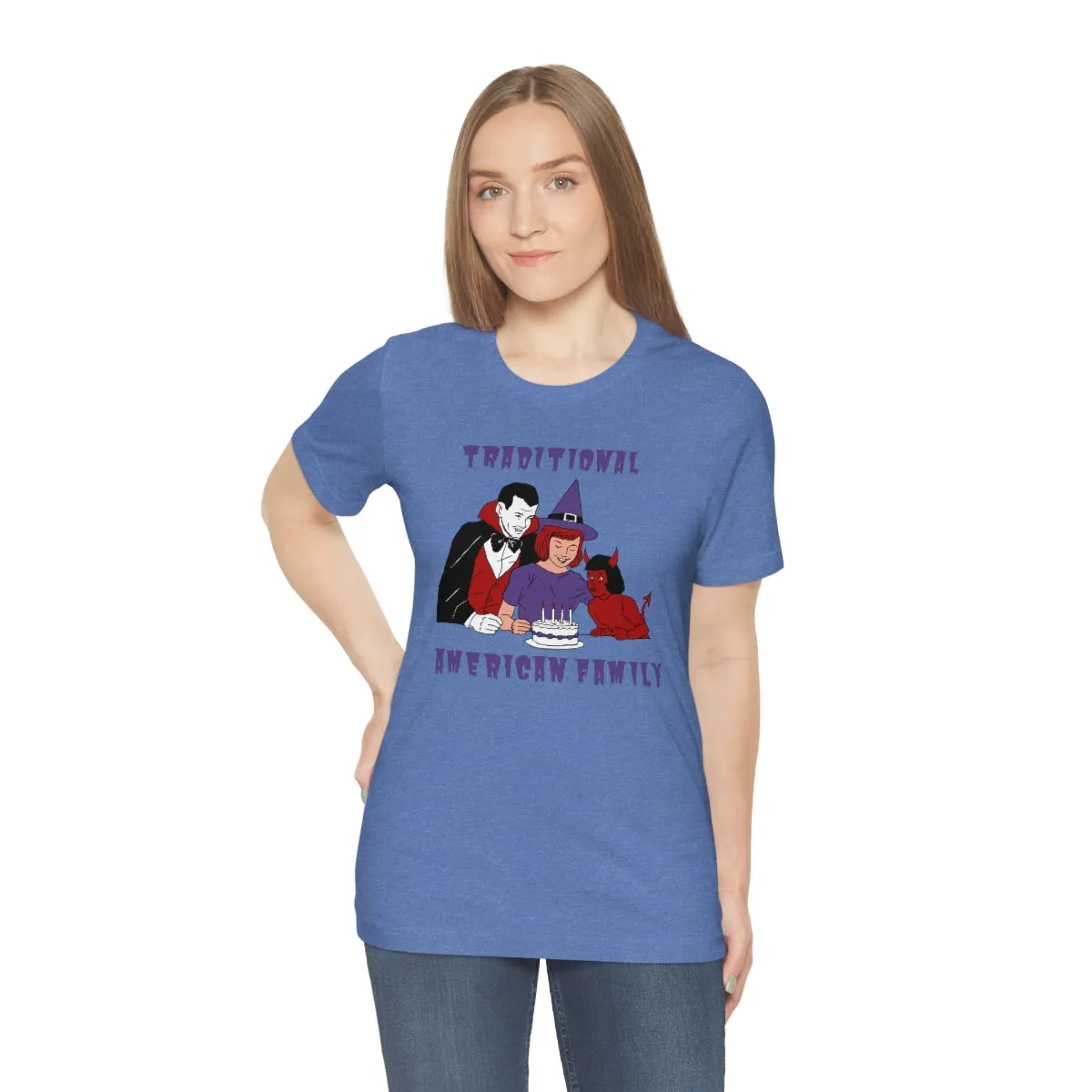 "Traditional American Family'" Spooky Tee - Unisex Shirt