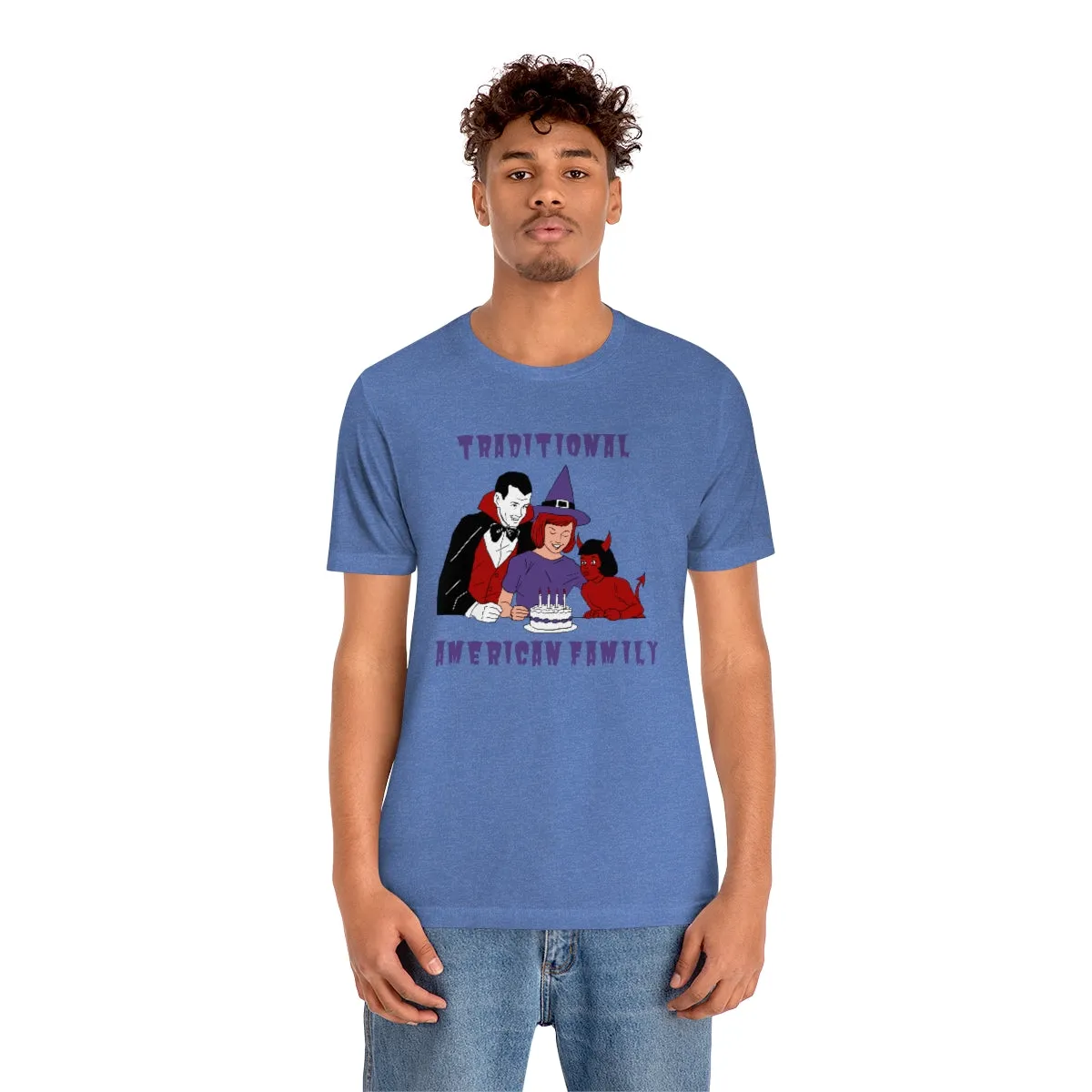 "Traditional American Family'" Spooky Tee - Unisex Shirt