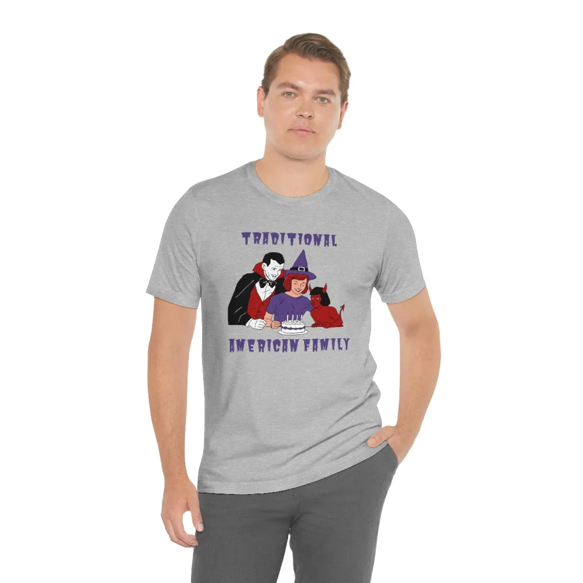 "Traditional American Family'" Spooky Tee - Unisex Shirt