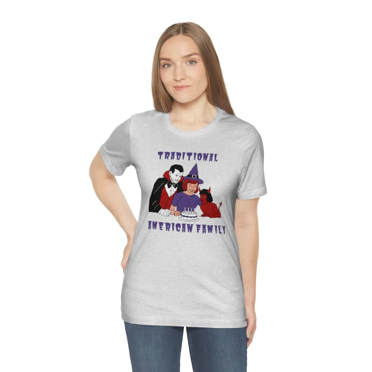 "Traditional American Family'" Spooky Tee - Unisex Shirt