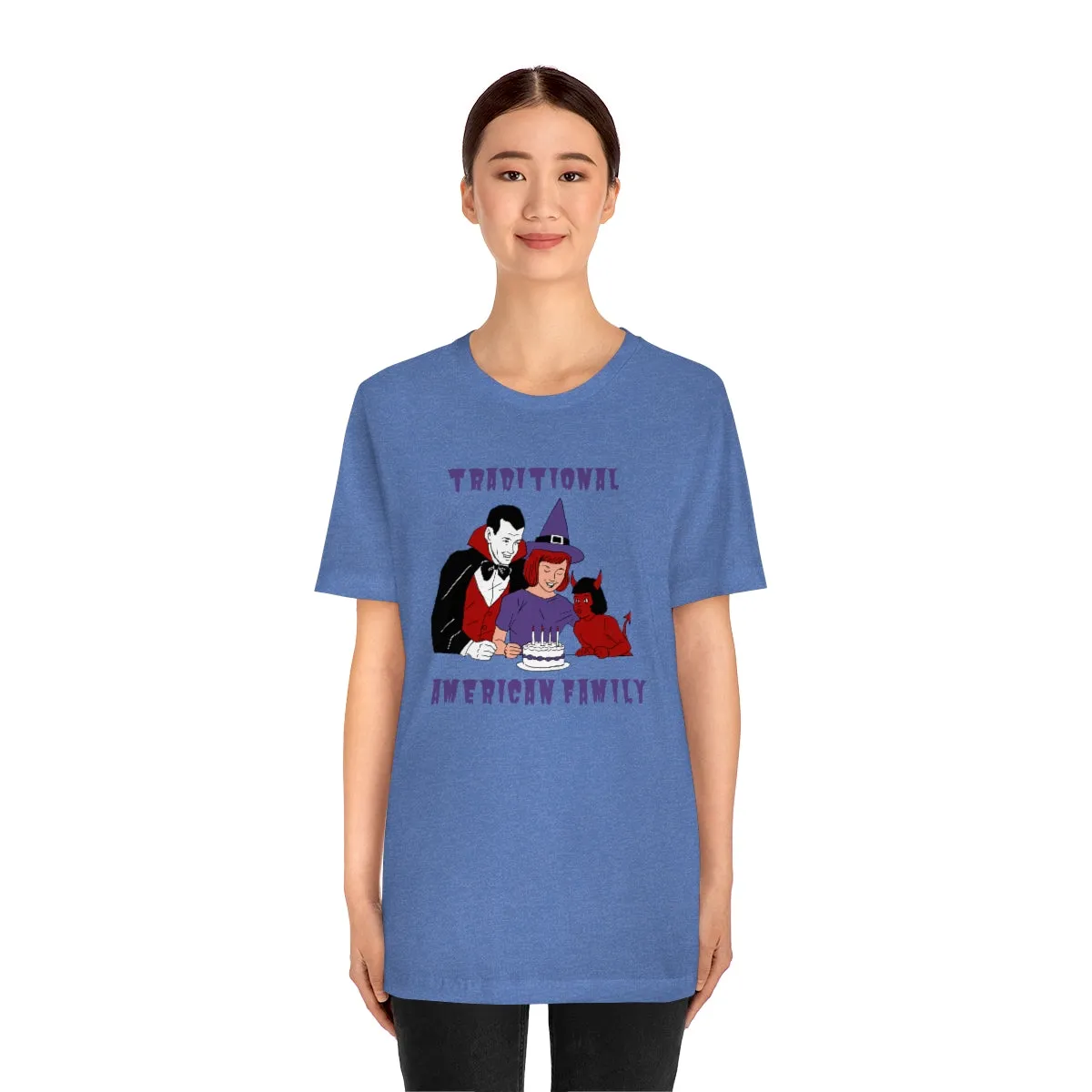 "Traditional American Family'" Spooky Tee - Unisex Shirt