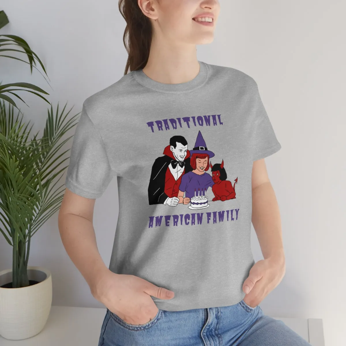 "Traditional American Family'" Spooky Tee - Unisex Shirt