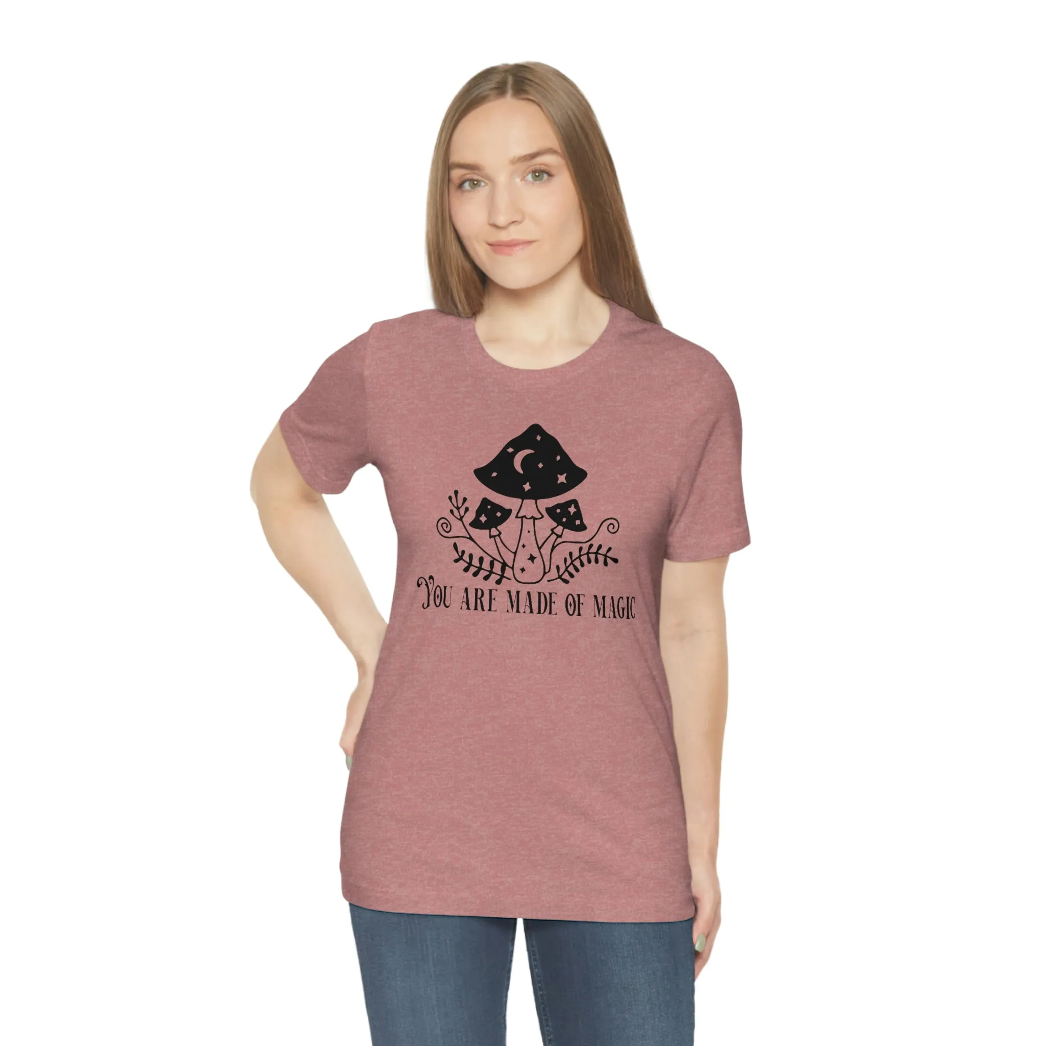 "You are Made of Magic" Witchy Mushrooms Tee - Unisex Shirt