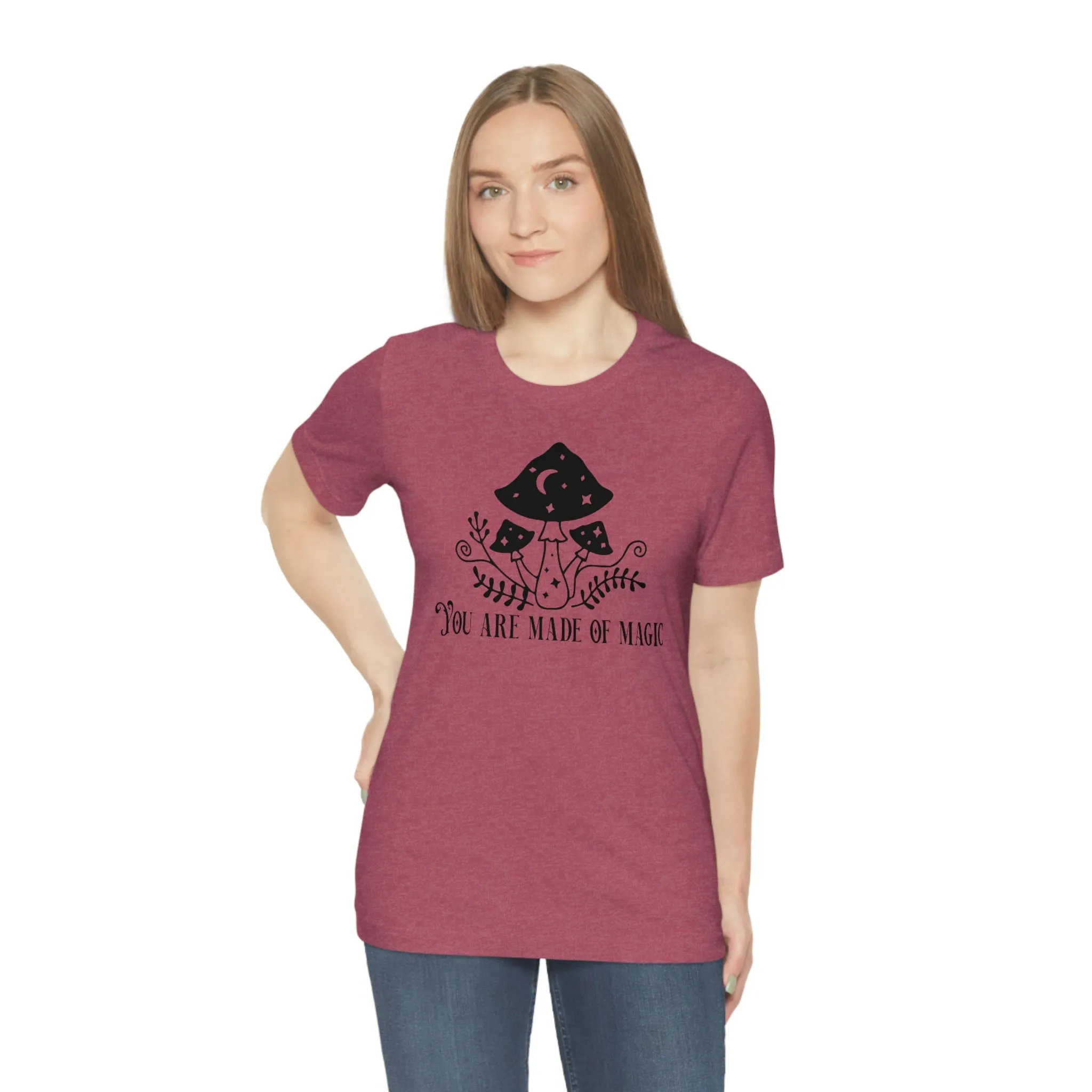 "You are Made of Magic" Witchy Mushrooms Tee - Unisex Shirt