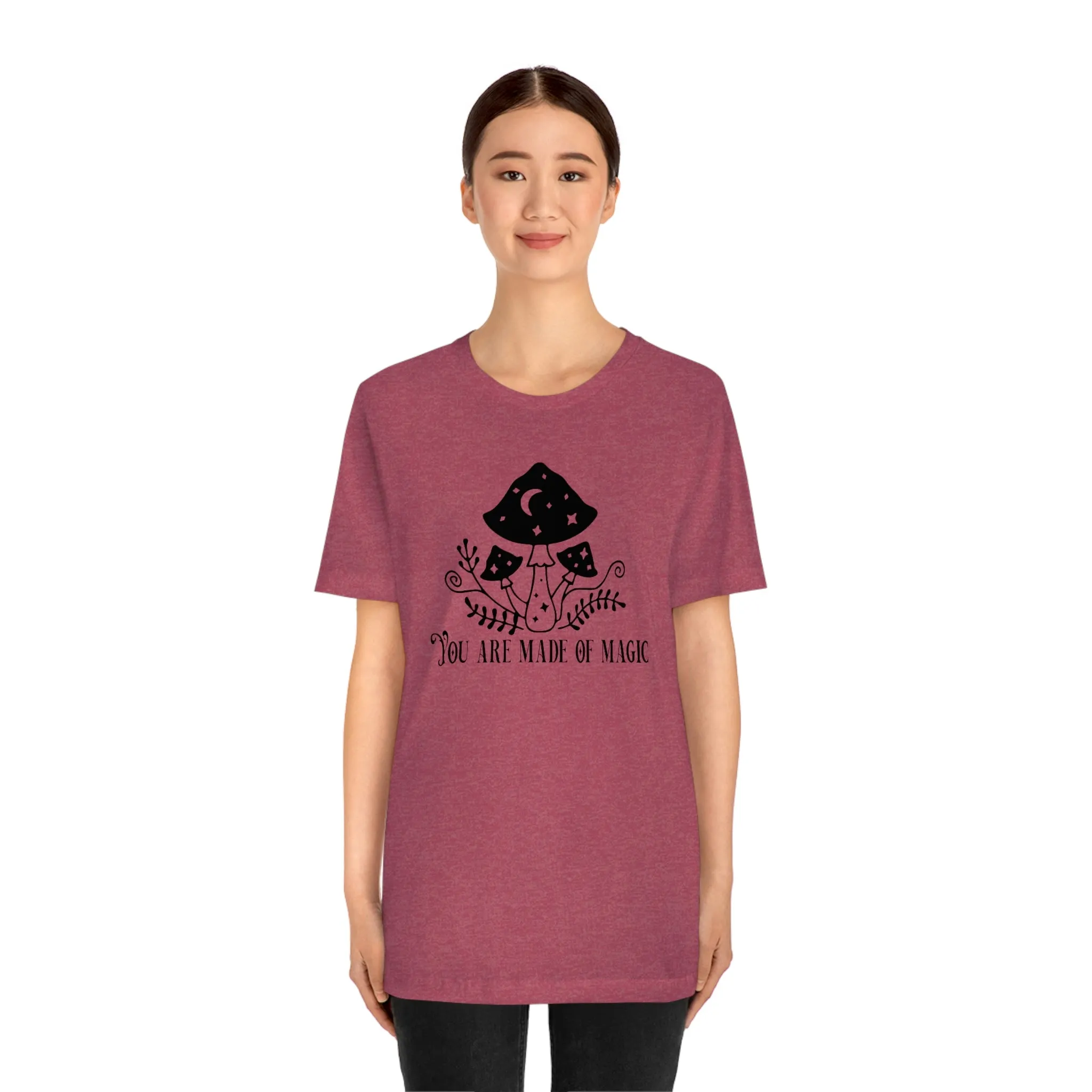 "You are Made of Magic" Witchy Mushrooms Tee - Unisex Shirt