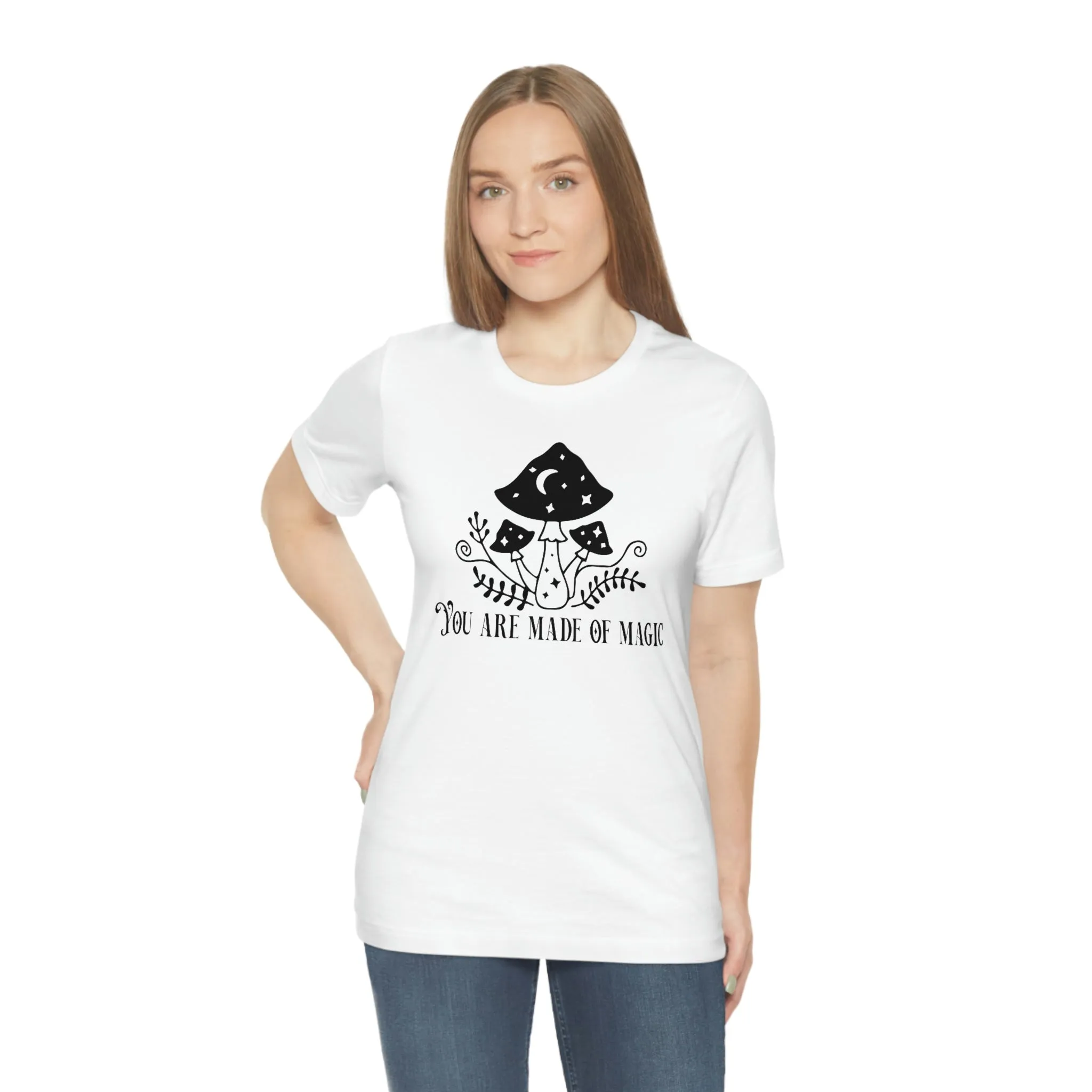 "You are Made of Magic" Witchy Mushrooms Tee - Unisex Shirt