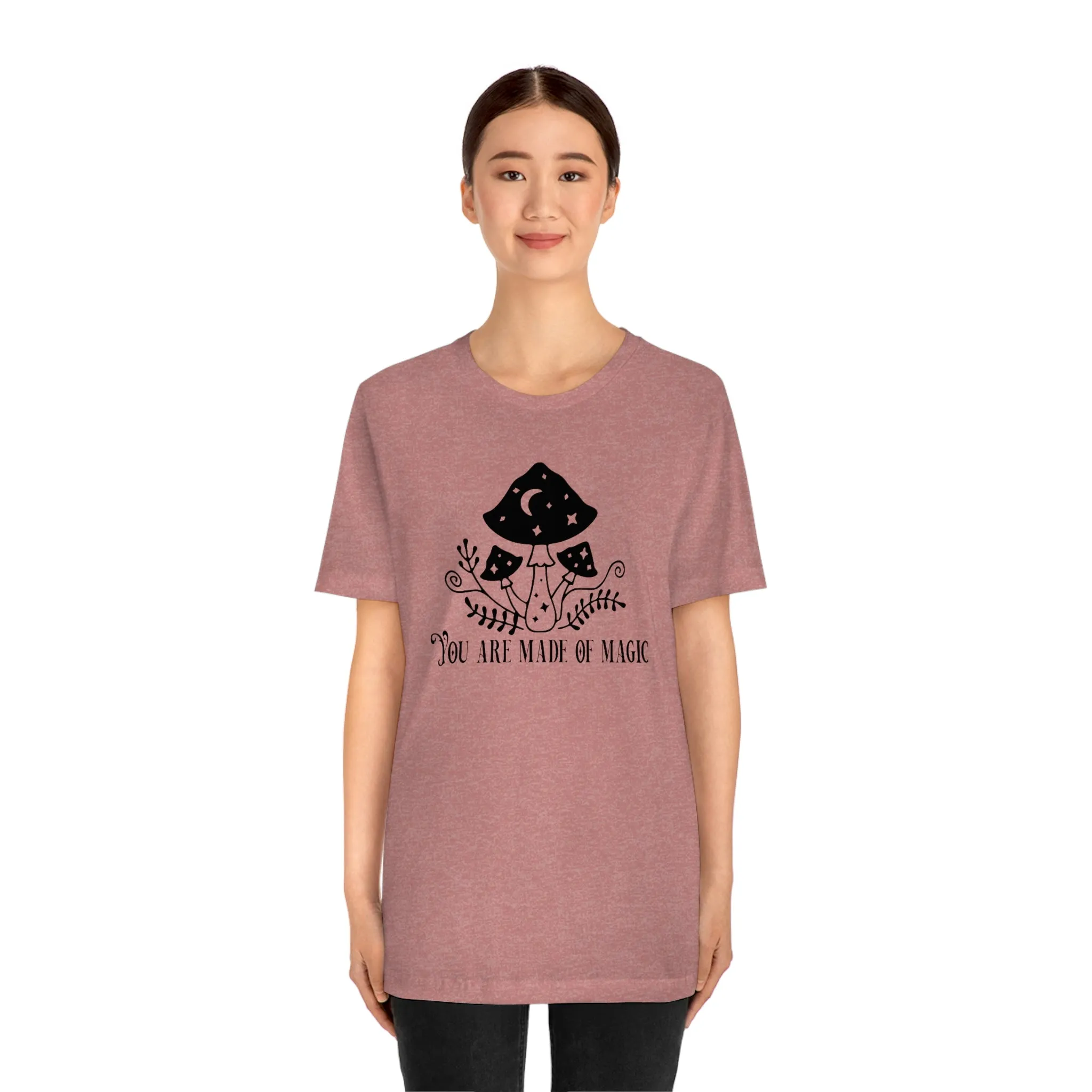 "You are Made of Magic" Witchy Mushrooms Tee - Unisex Shirt