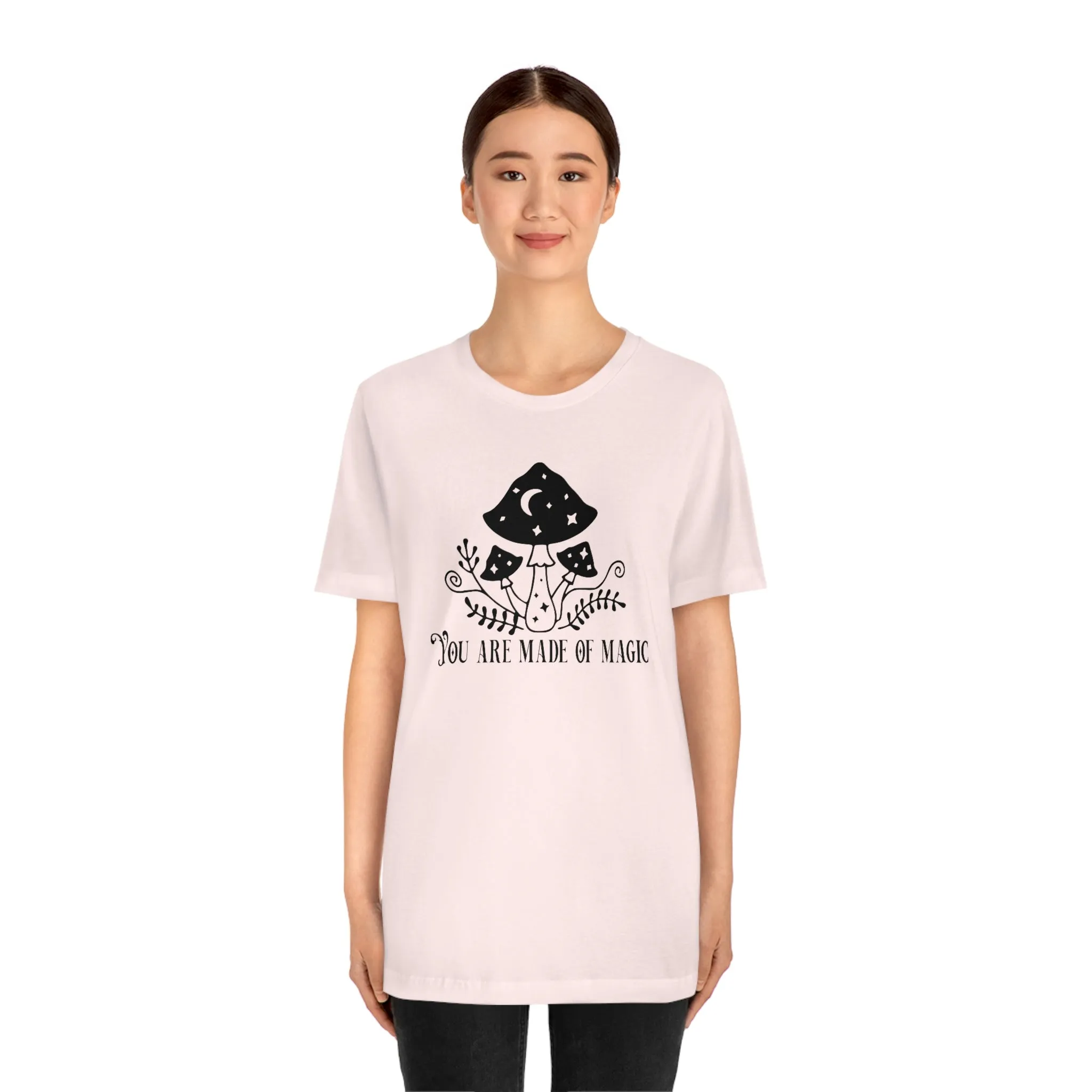 "You are Made of Magic" Witchy Mushrooms Tee - Unisex Shirt