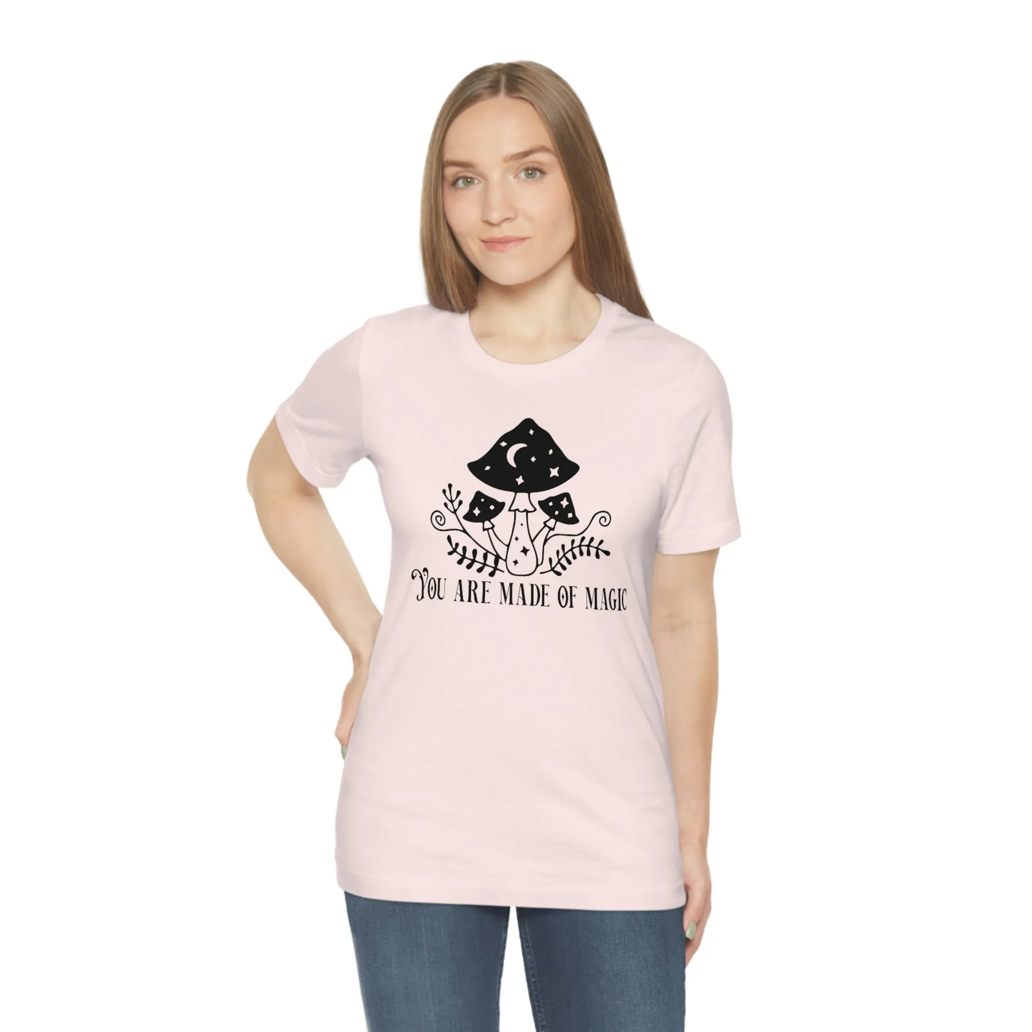 "You are Made of Magic" Witchy Mushrooms Tee - Unisex Shirt