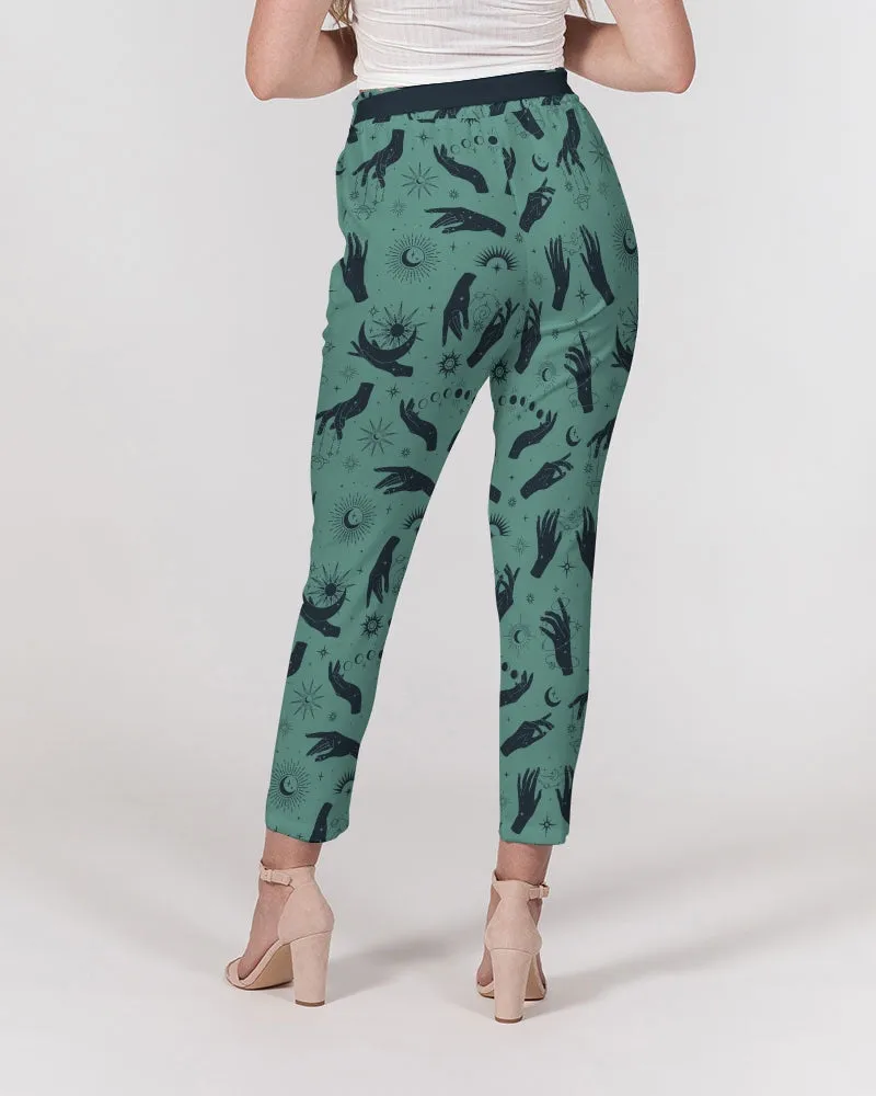 Sage Witch Women's Belted Tapered Pants