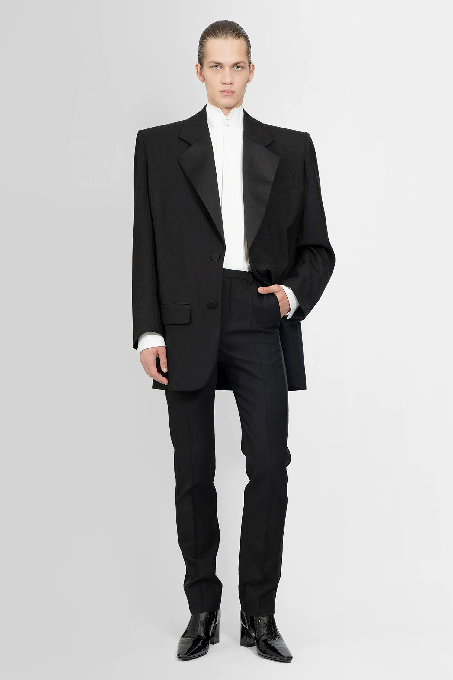 SAINT LAURENT MAN BLACK BLAZERS