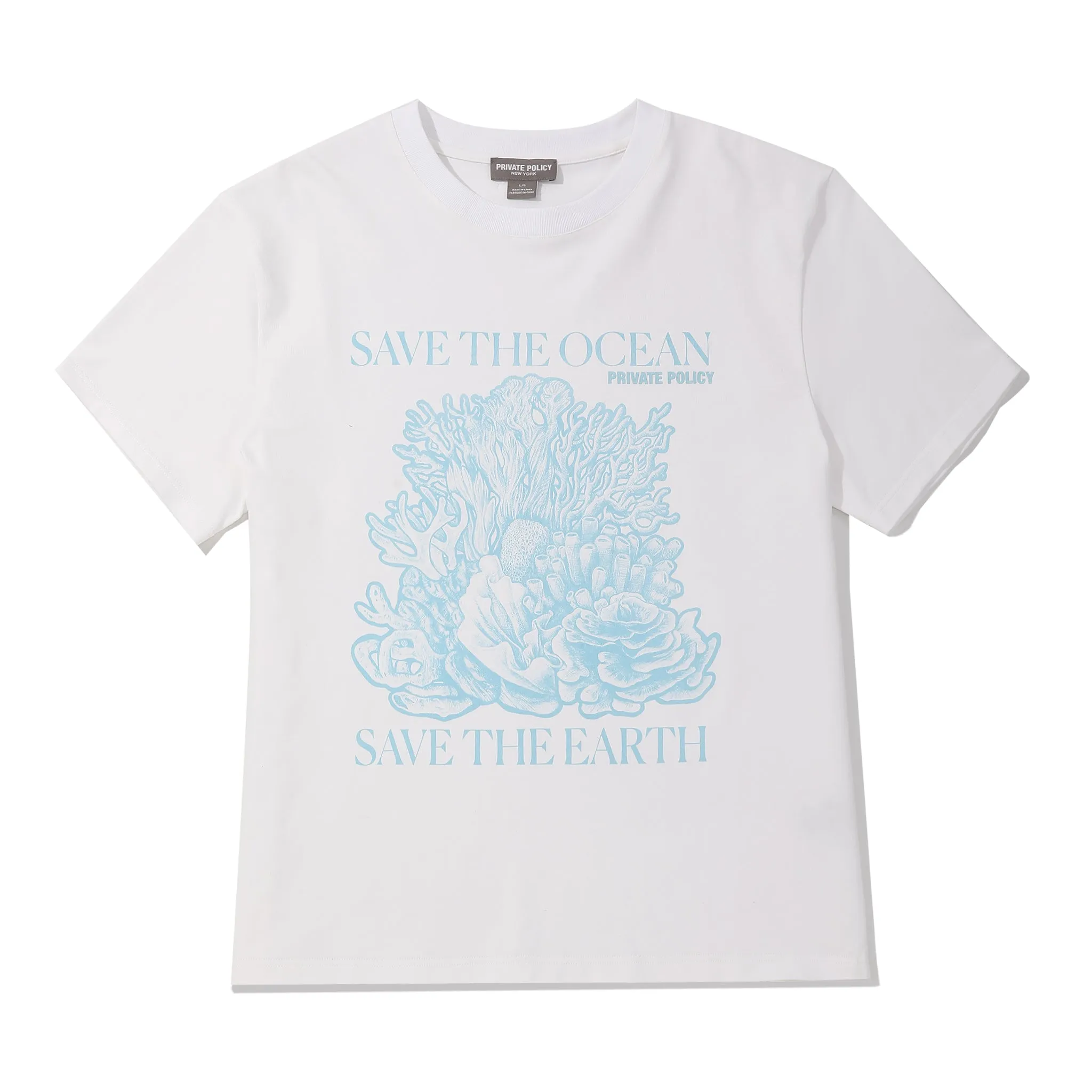 Save The Ocean T-shirt - White