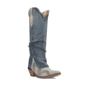 SHABBY LEATHER BOOT