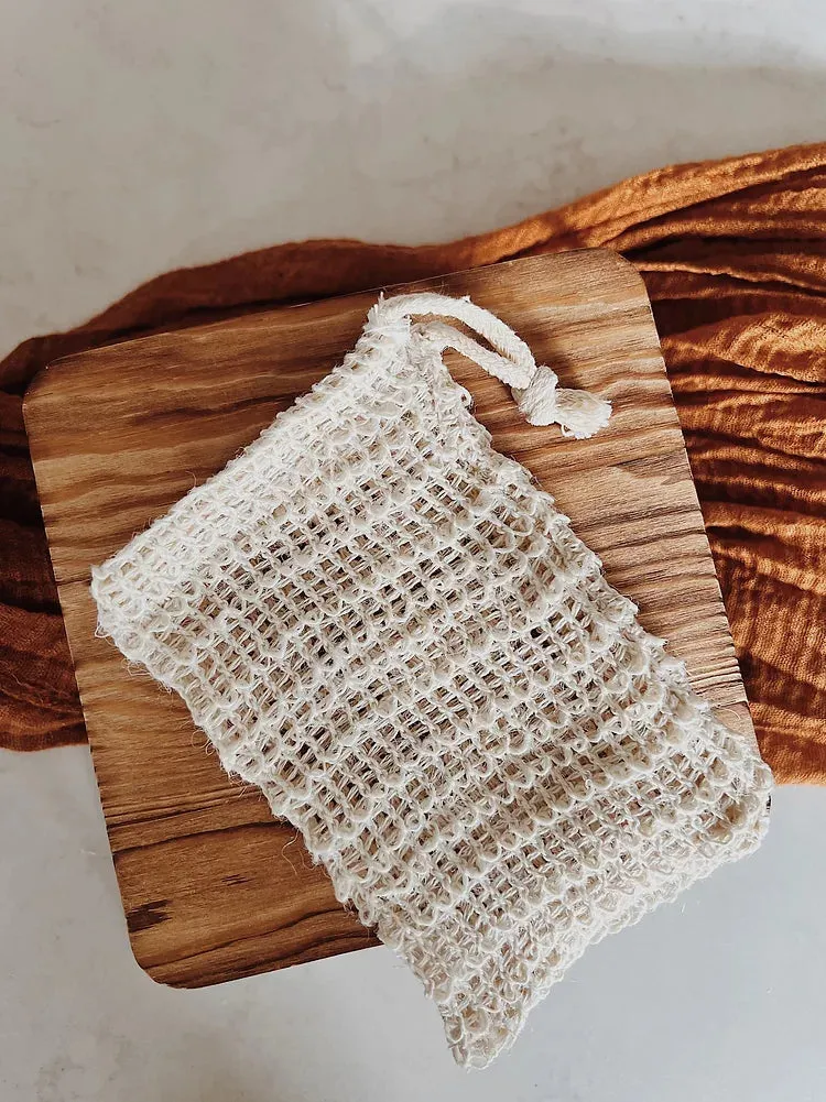 Sisal Natural Soap Bag