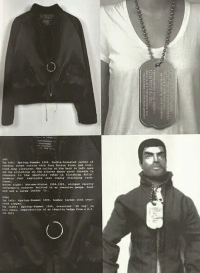 S/S 1999 MARTIN MARGIELA Oversized Dog Tag