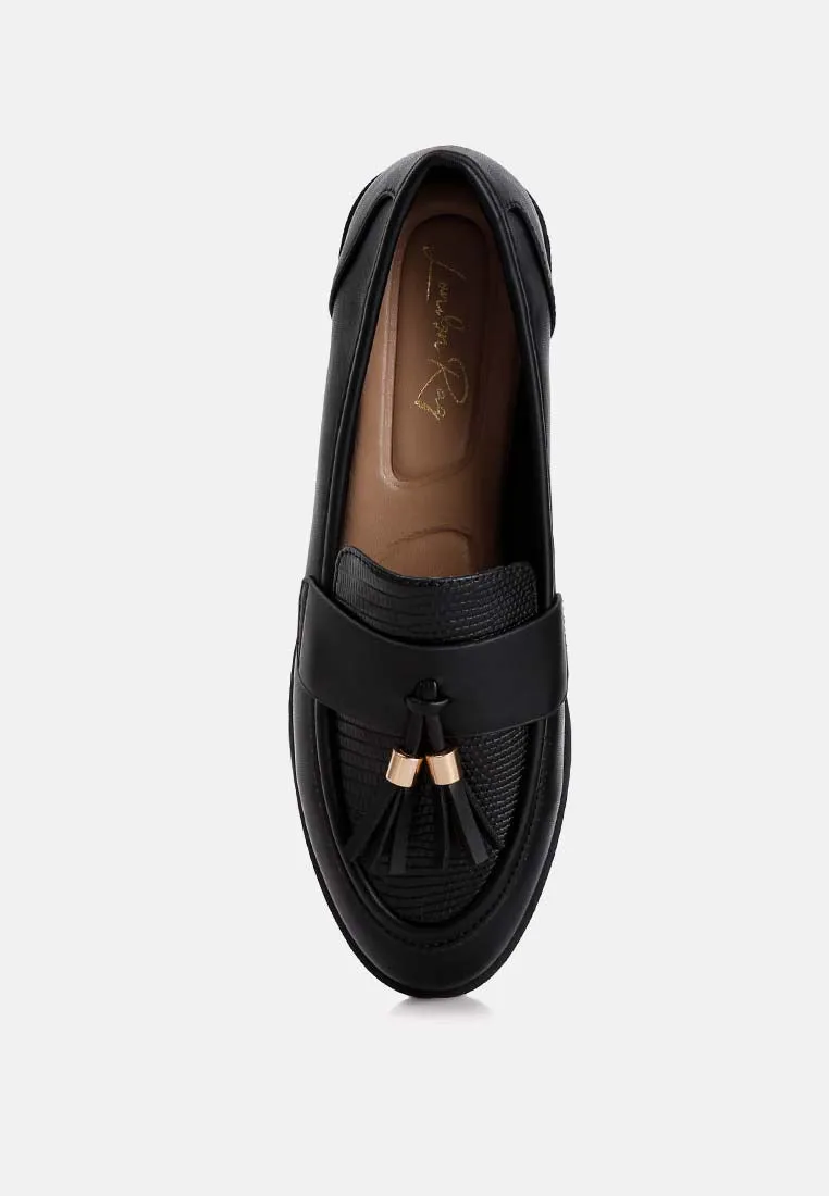 Tassels Detail Loafers By Ruw