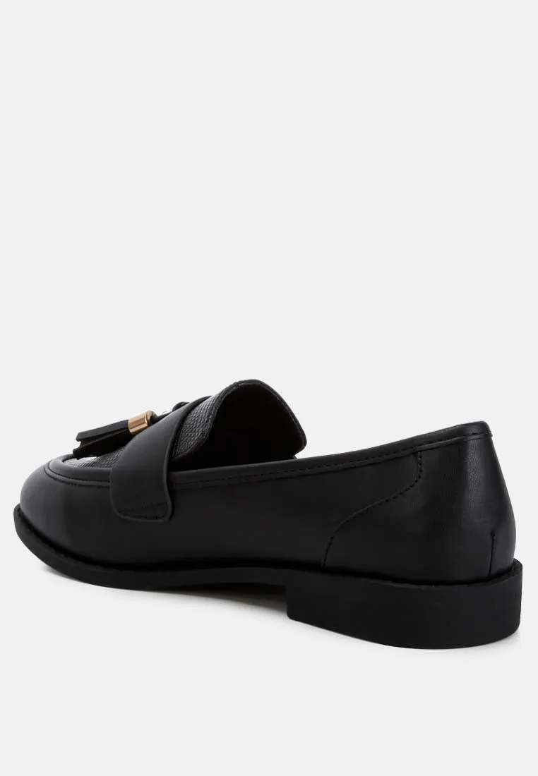 Tassels Detail Loafers By Ruw