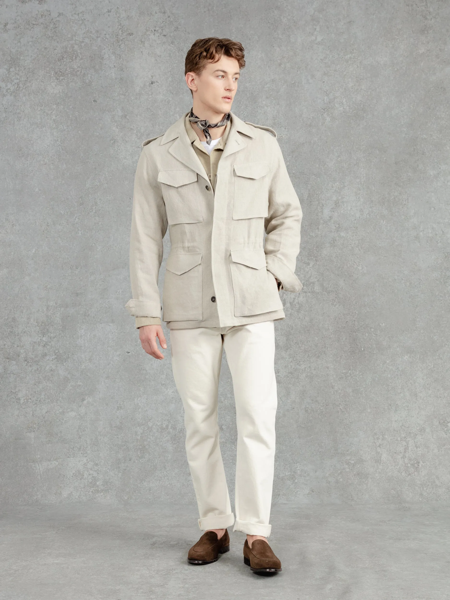 The Linen Field Jacket 2.0