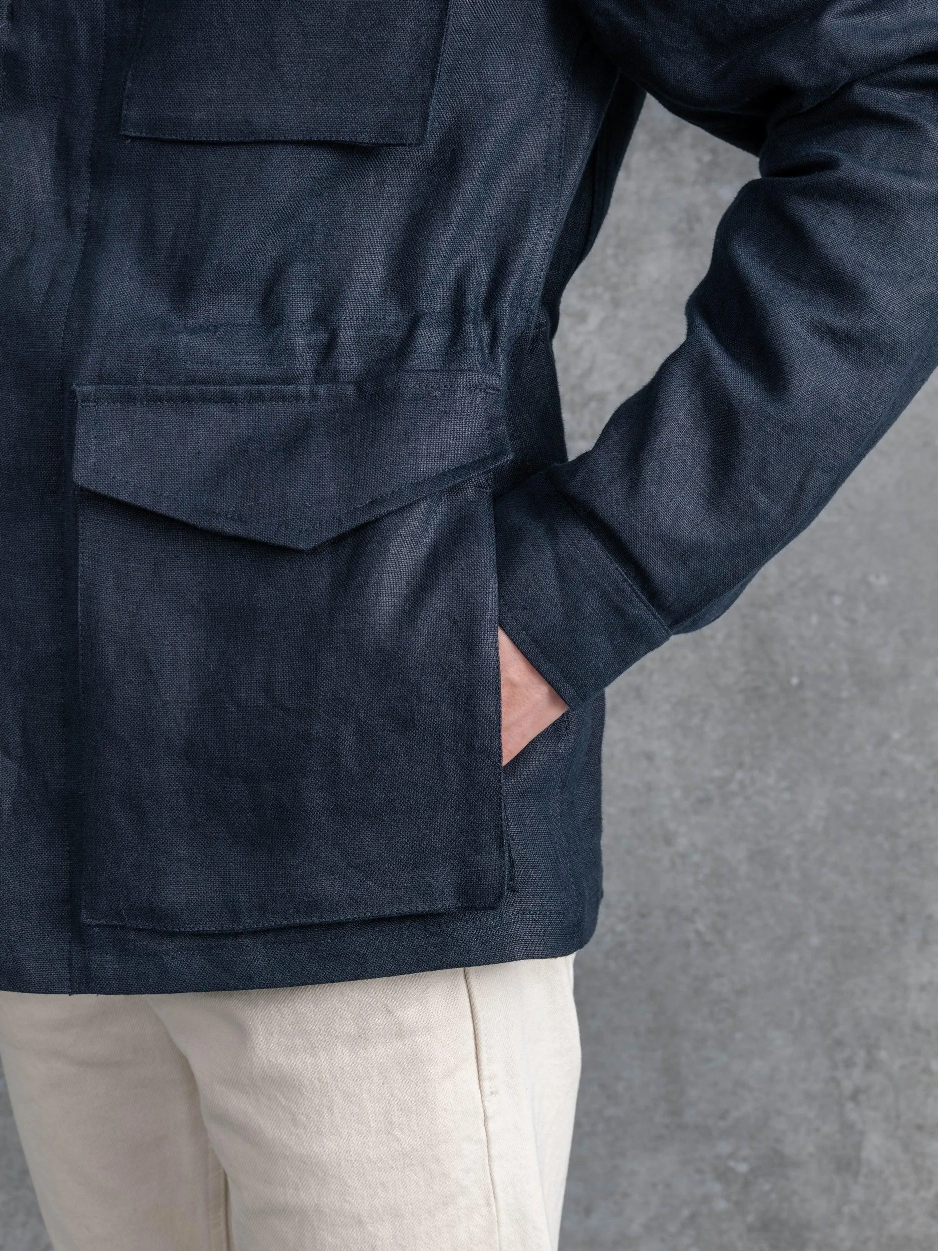 The Linen Field Jacket 2.0