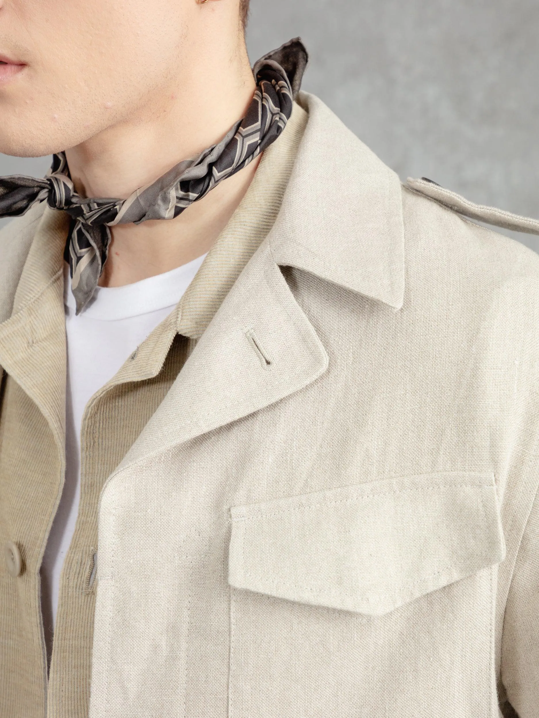 The Linen Field Jacket 2.0