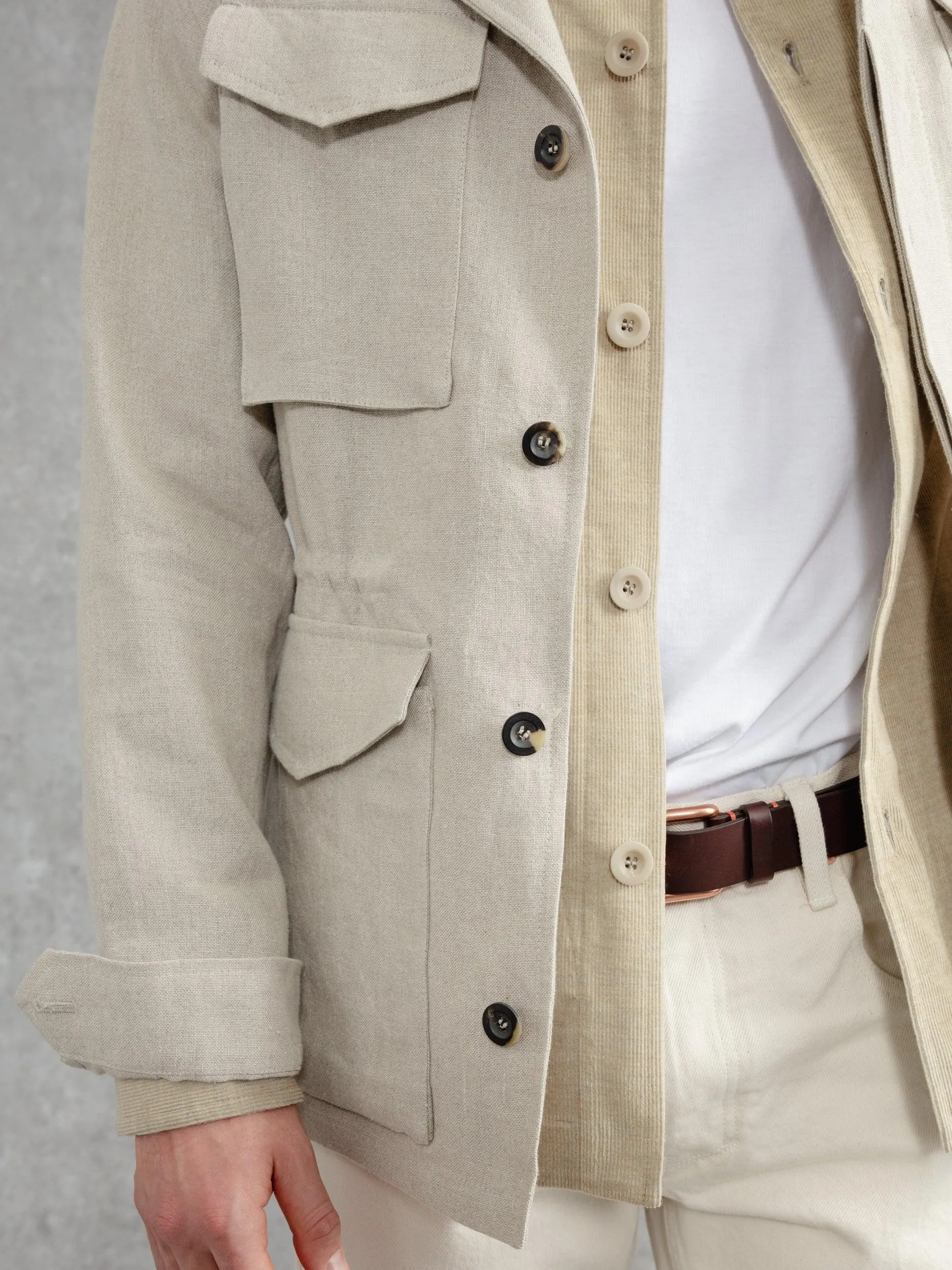 The Linen Field Jacket 2.0