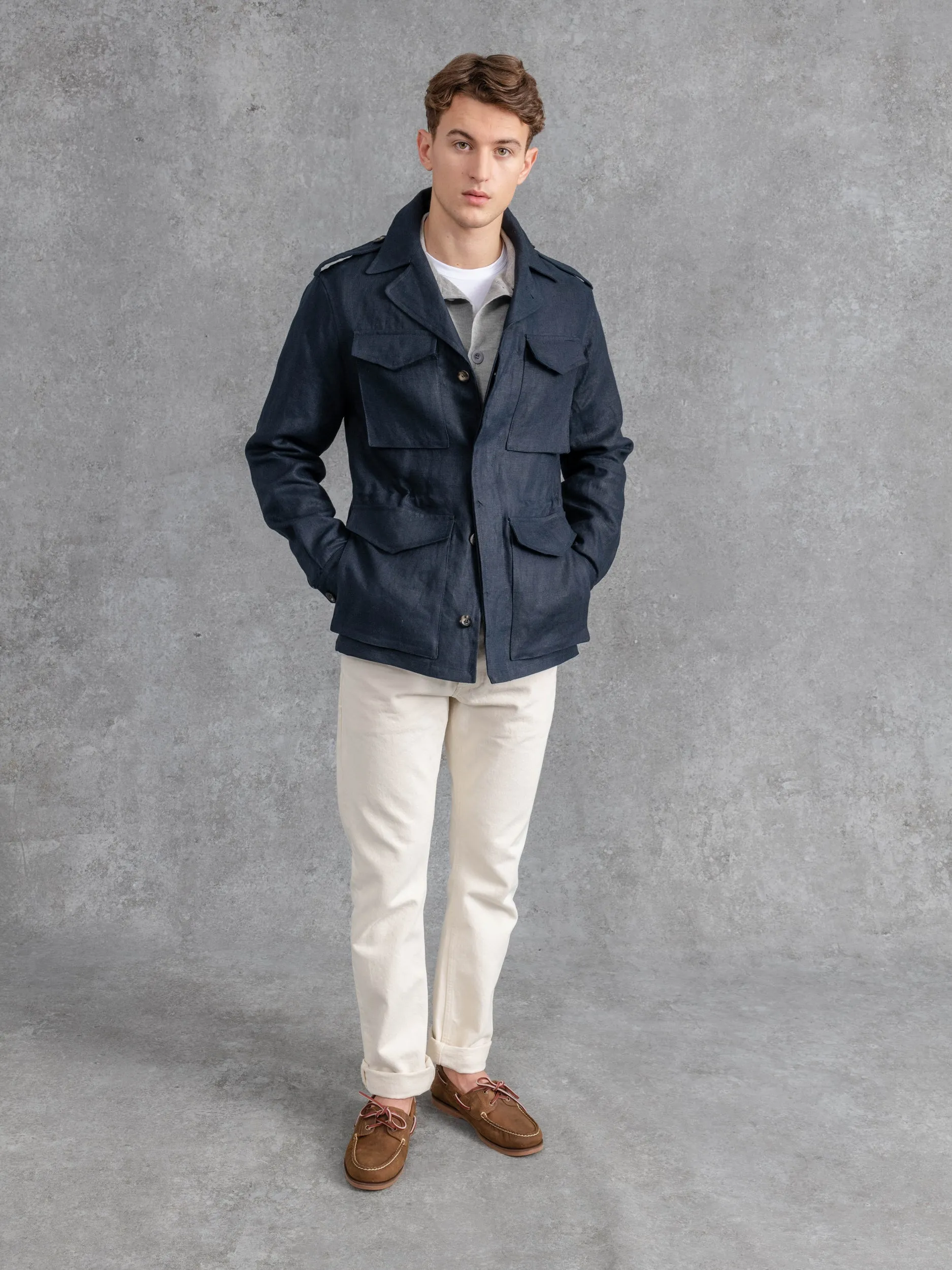 The Linen Field Jacket 2.0