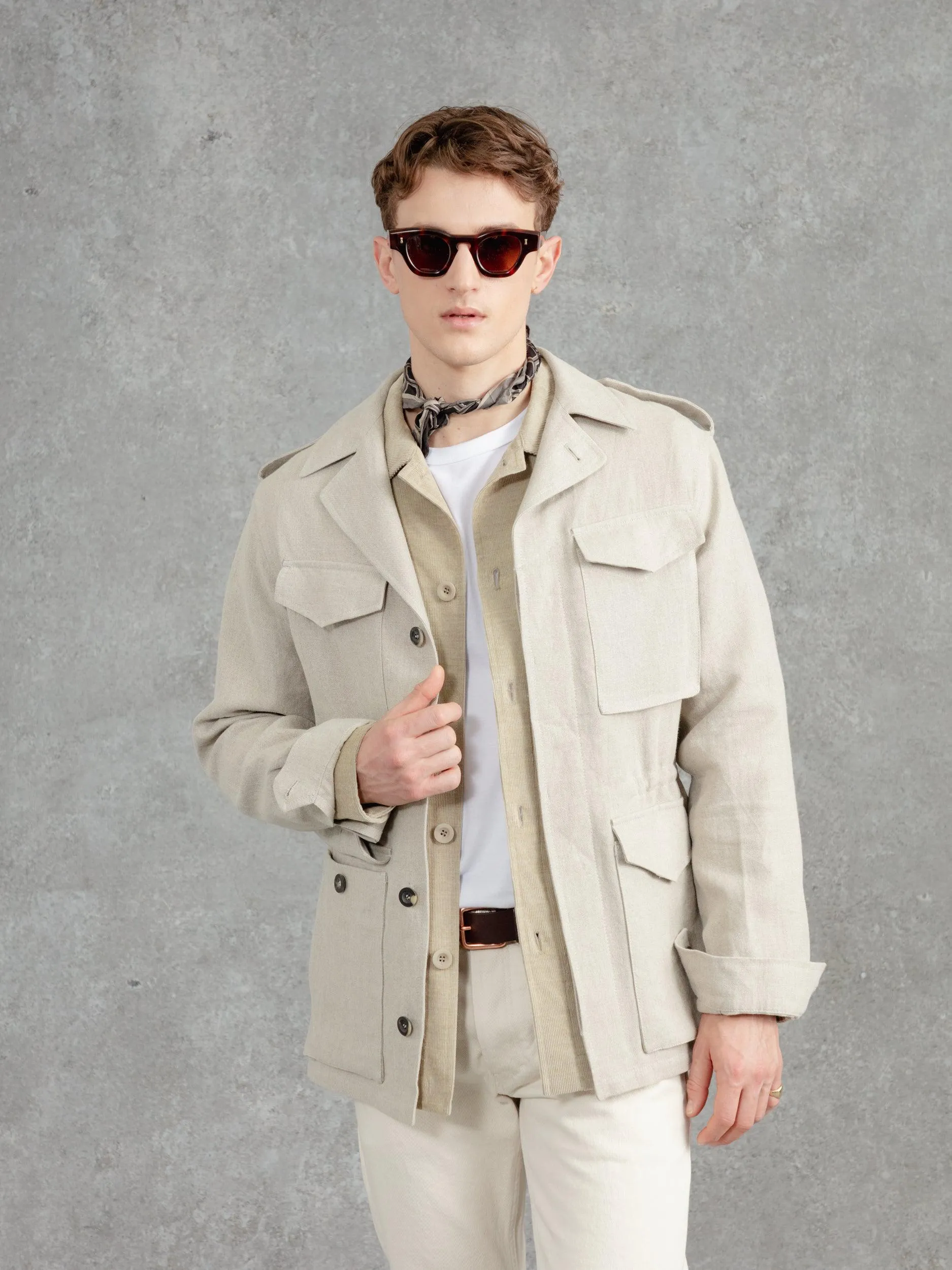 The Linen Field Jacket 2.0