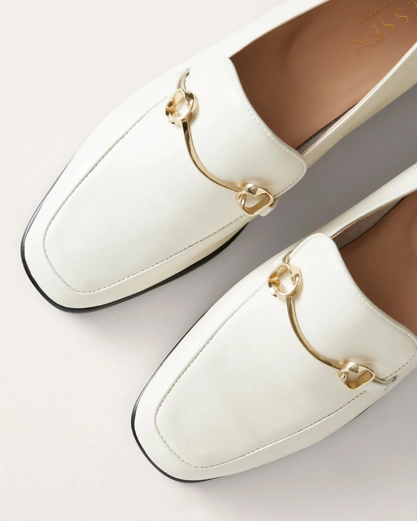 The Modern White Moccasin