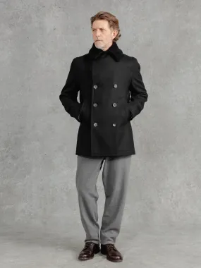 The Shearling Collar Peacoat