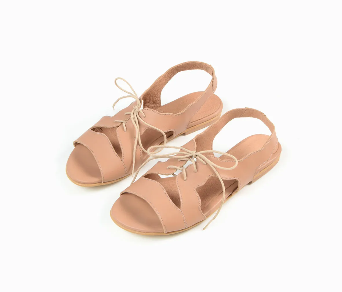 Tulip Flat Sandal