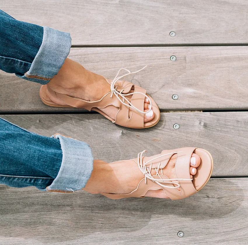 Tulip Flat Sandal