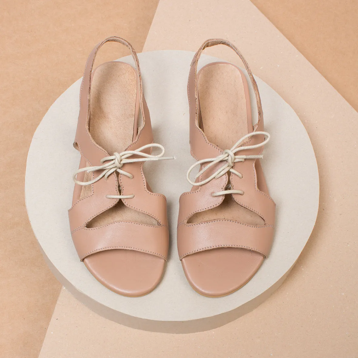 Tulip Flat Sandal