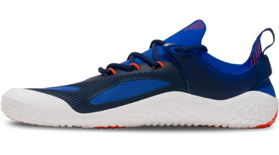 Vivobarefoot Men's Motus Strength Dazzling Blue Navy Orange