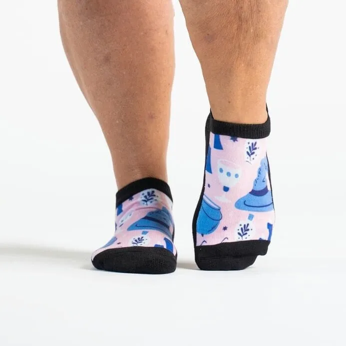 Wine & Witches Diabetic Ankle Socks