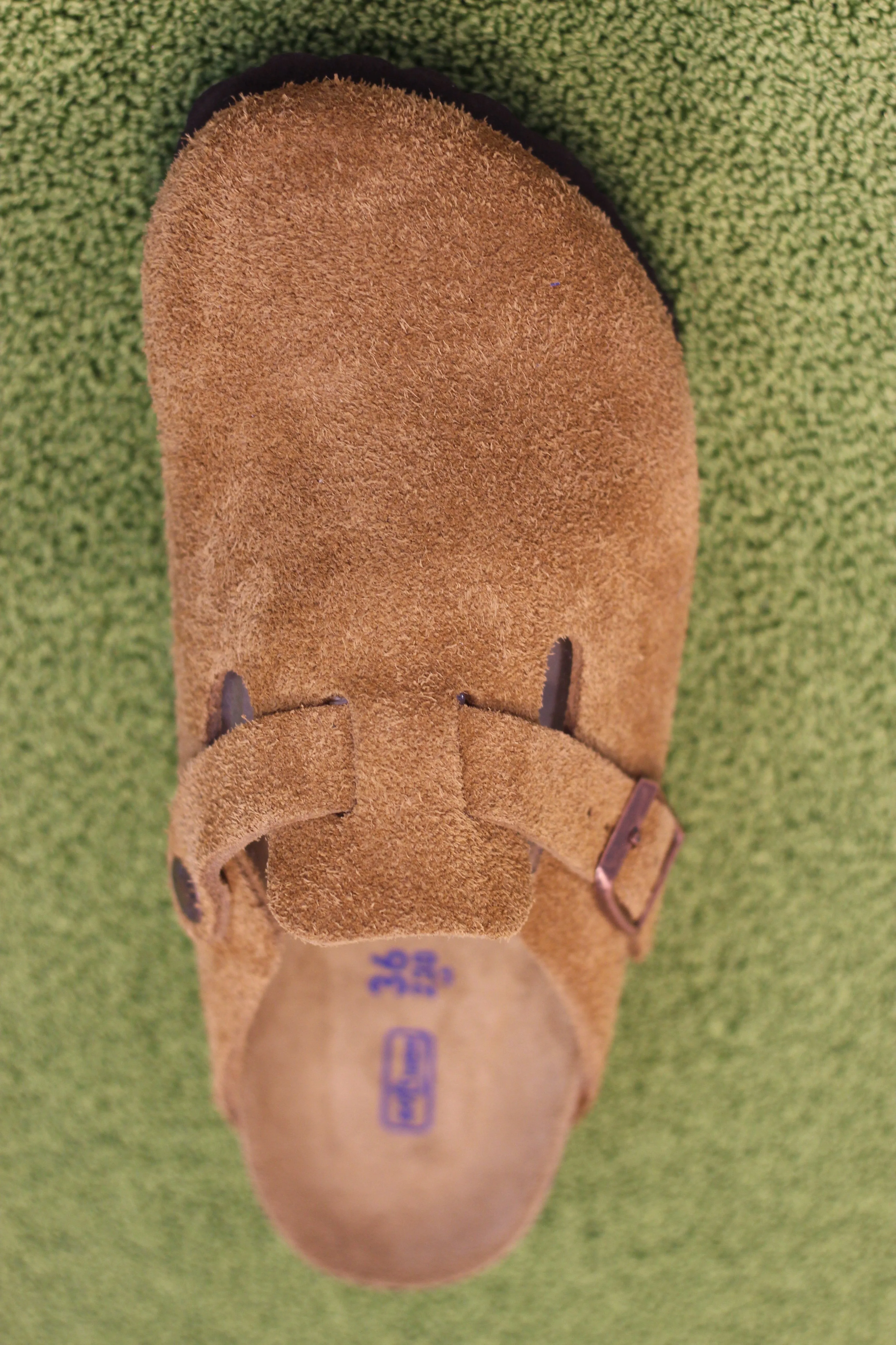 Women's Boston Clog - Mink Suede