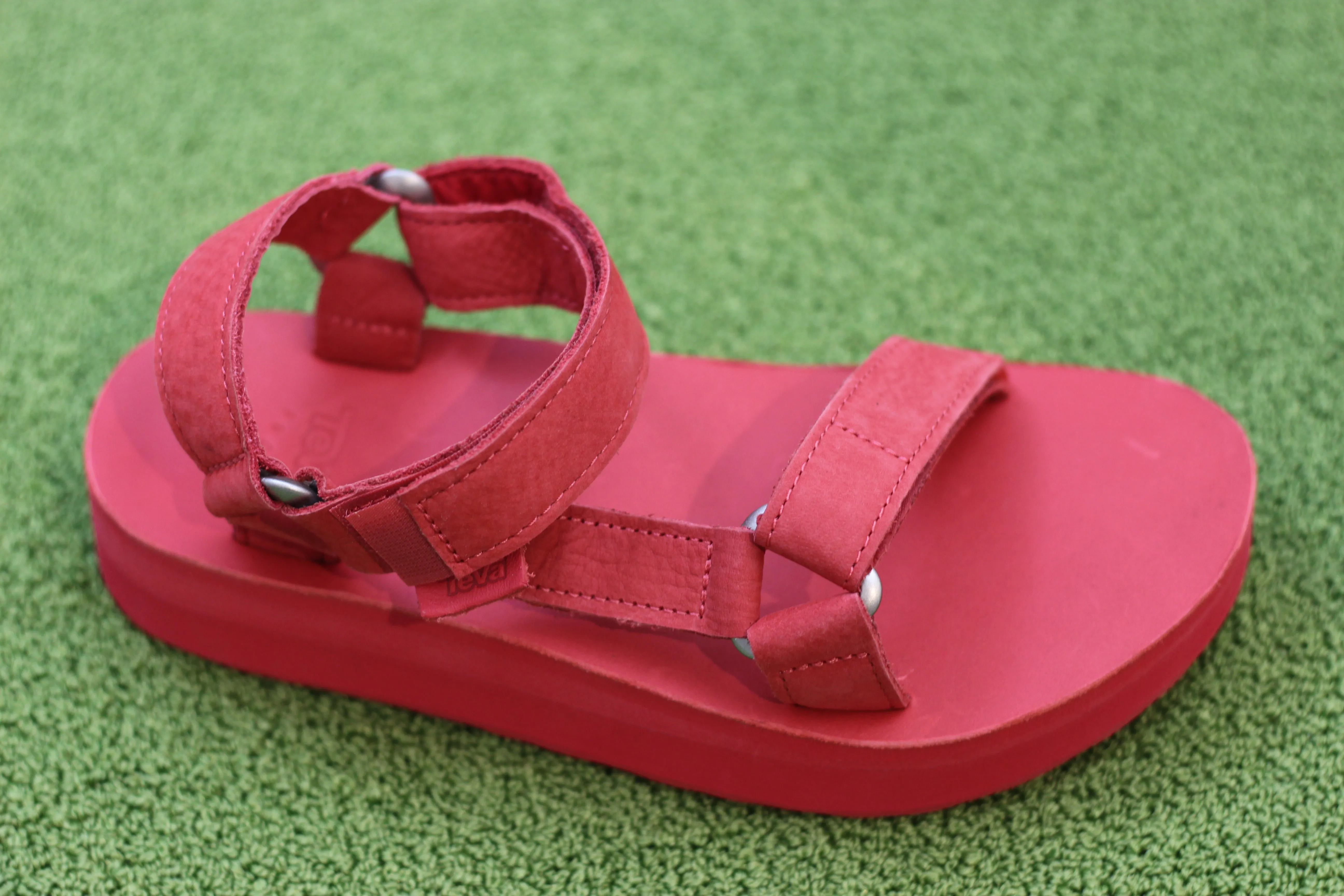 Women's Mid Universal Sandal- Tomato Leather